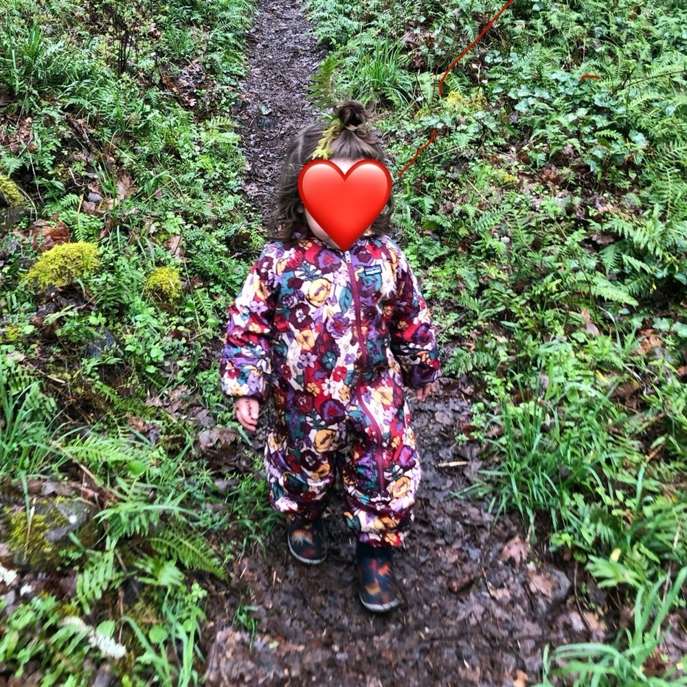 Patagonia reversible bunting puffer play suit